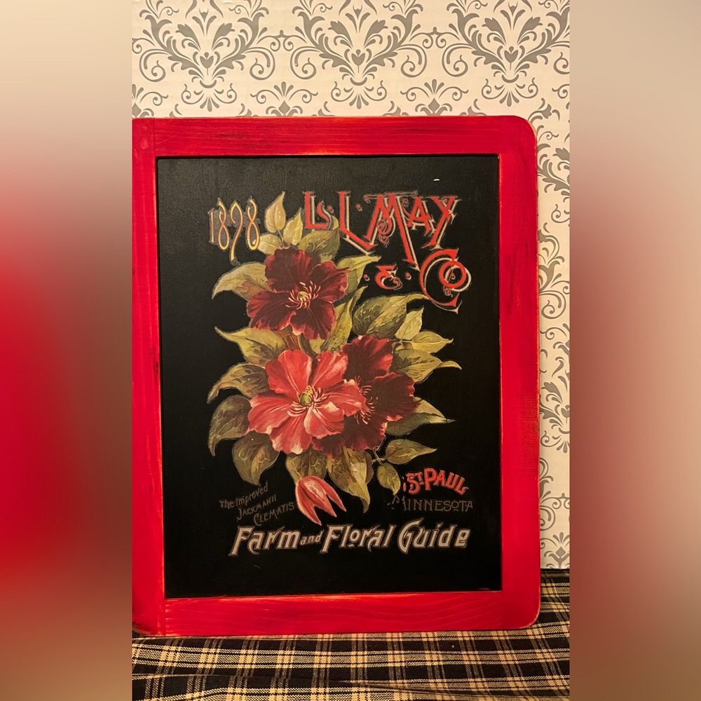 chalk board sign